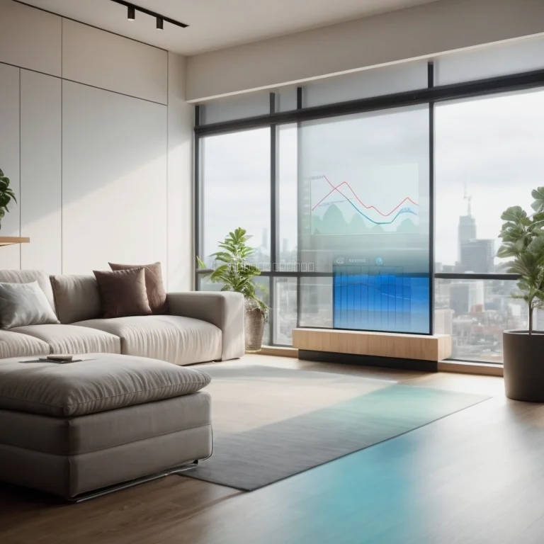 AI-Thermostat an der Wand